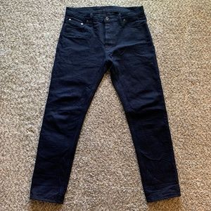 3sixteen Narrow Tapered Shadow Selvedge NT-120x (size 35)